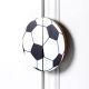 Handmade Football Cupboard Handles in Acacia Wood Set